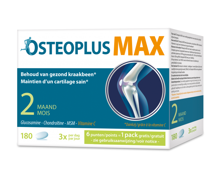 Osteoplus MAX voor het behoud van gezond kraakbeen